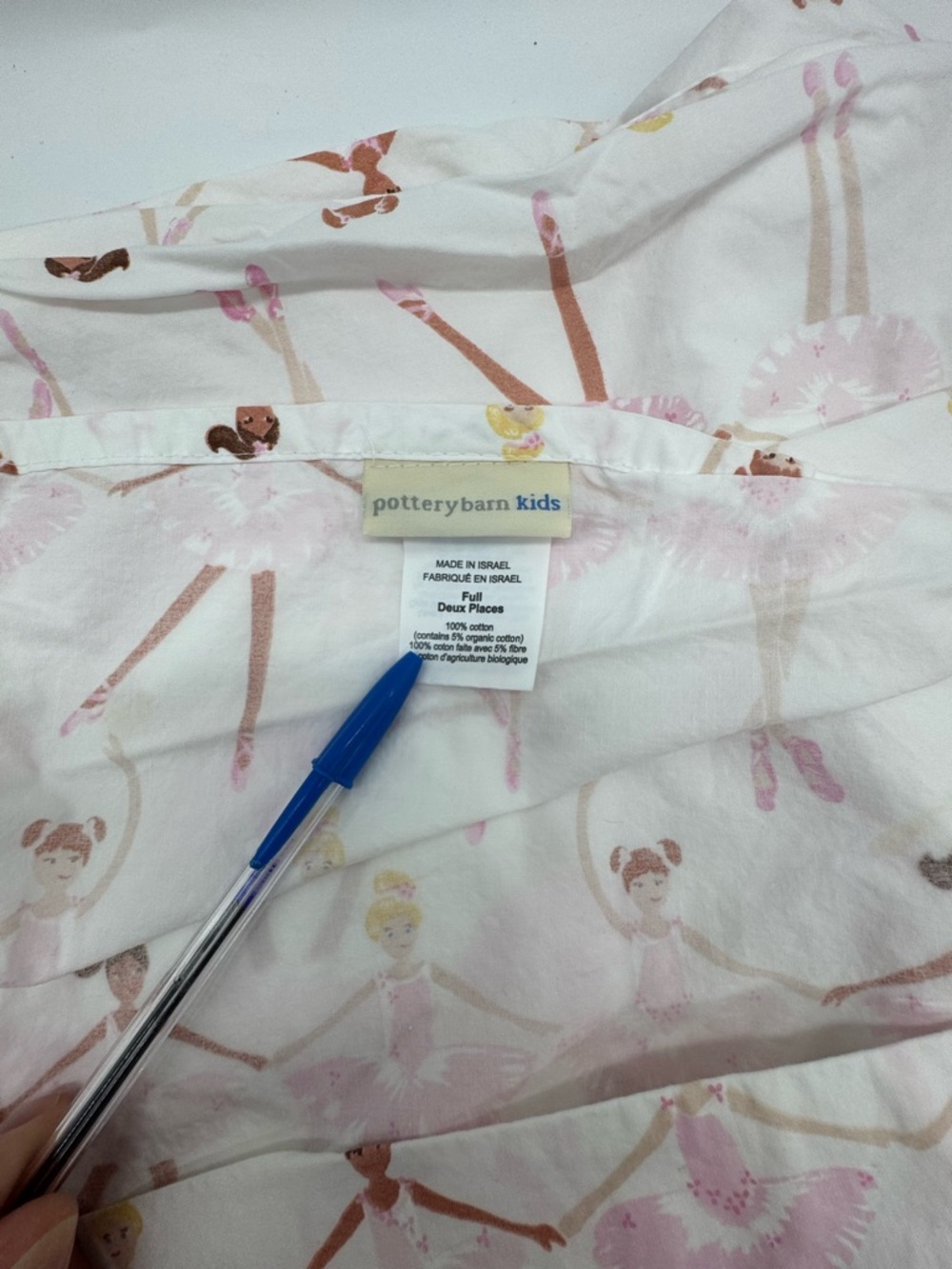 Pottery Barn Kids Ballerina Themed Sheets - Picture 3 of 4